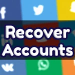 recover accounts android application logo